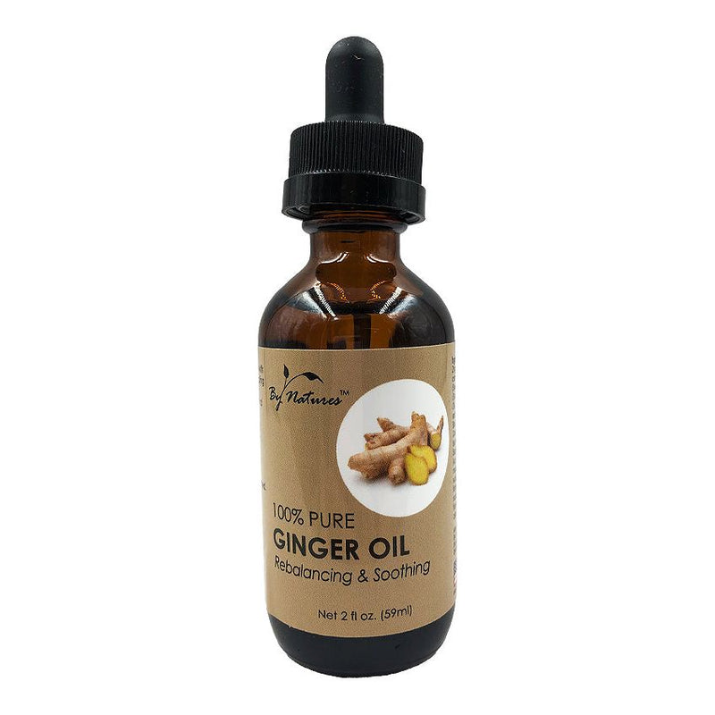 0 By Natures 100% Pure Ginger Oil (2 Oz) #102 Tanning Oil & Lotion White Smoke