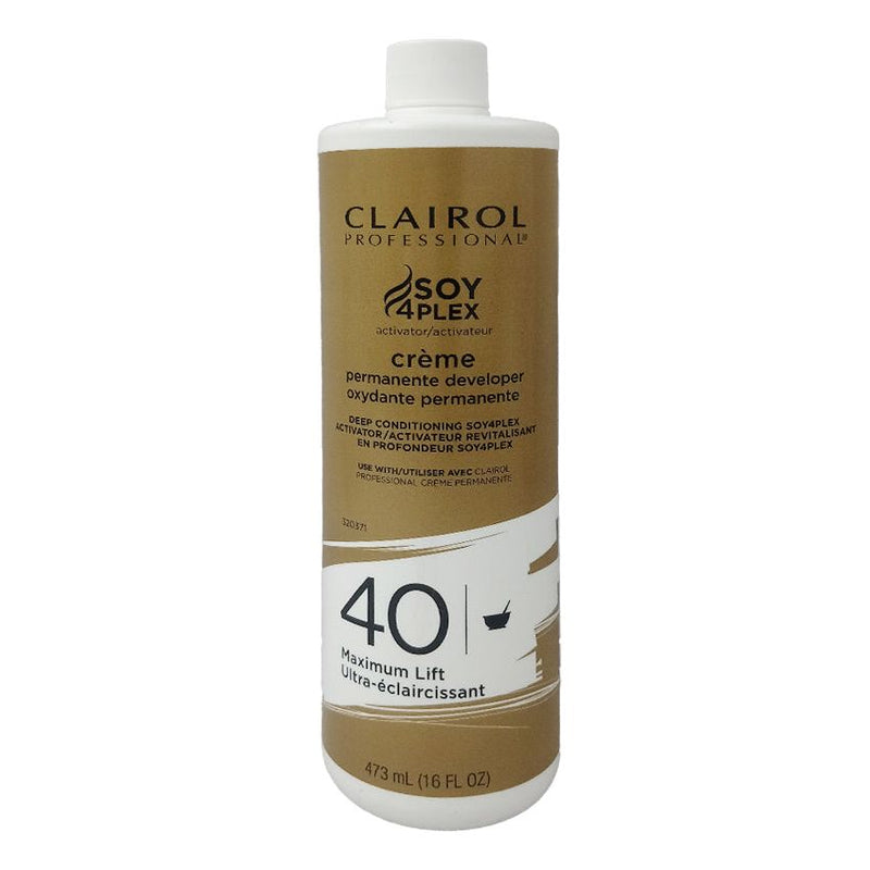 Clairol Clairol Soy 4 Plex Creme Permanente Developer 40 Volume 16 Oz Hair Styling Products White Smoke