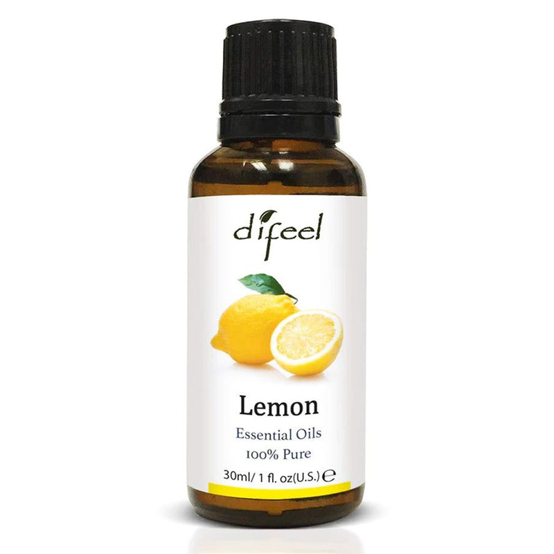 Difeel Difeel Essential Oils 100% Pure Lemon Oil 1 Ounce Fragrance Oil White Smoke