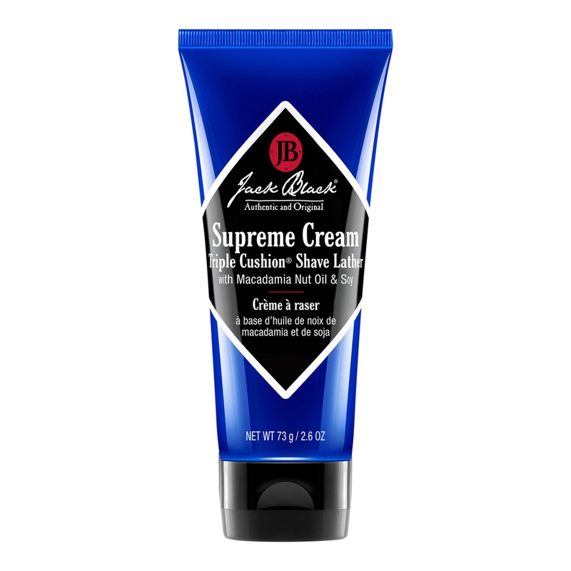 Jack Black Jack Black Supreme Cream Triple Cushion Shave Lather 2.6 Oz Shaving & Grooming White Smoke