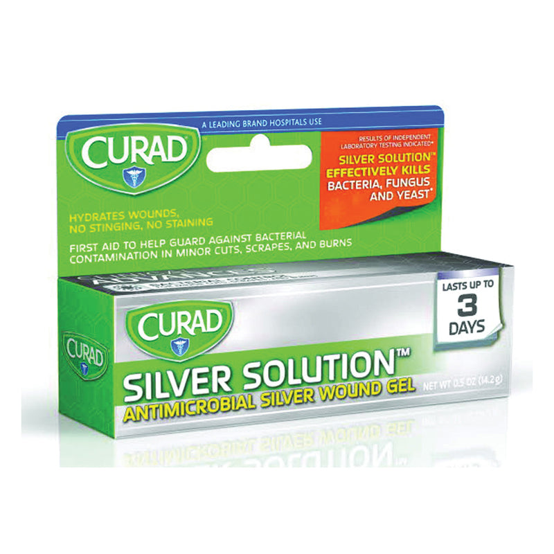 Curad Curad Germ Shield Antimicrobial Wound Gel  0.5 Oz First Aid White Smoke