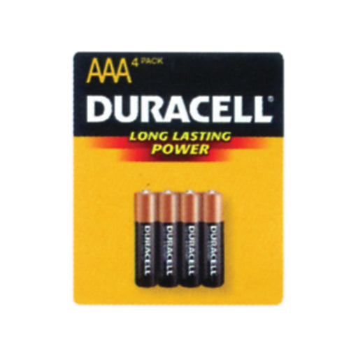 Duracell Duracell Coppertop AAA Batteries - 4 Pack Alkaline Battery Batteries Orange