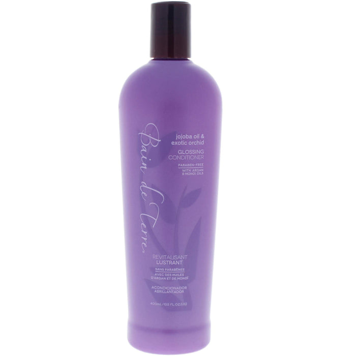 Bain de Terre Bain de Terre Jojoba Oil And Exotic Orchid Glossing Conditioner 13.5 Fl Oz Conditioners White Smoke