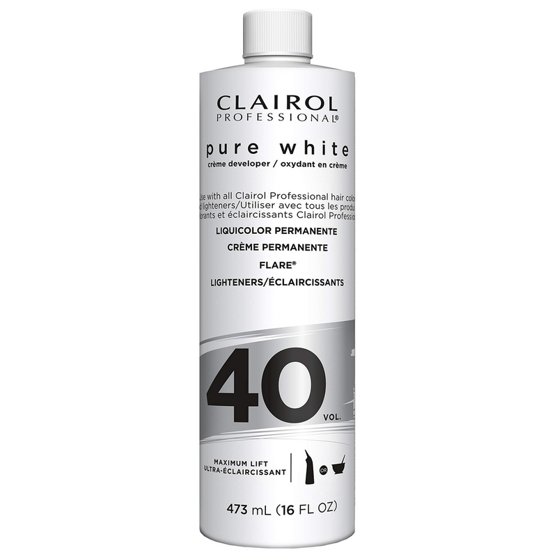 Clairol Clairol Professional Pure White Creme Developer 20 Volume 16 Oz Hair Color White Smoke