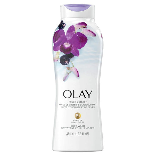 Olay Olay Fresh Outlast Body Wash, Orchid & Black Currant Body Wash Lavender