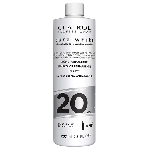 Clairol Professional Clairol Professional Pure White Creme Developer 20 Volume 8 Oz Hair Color White Smoke