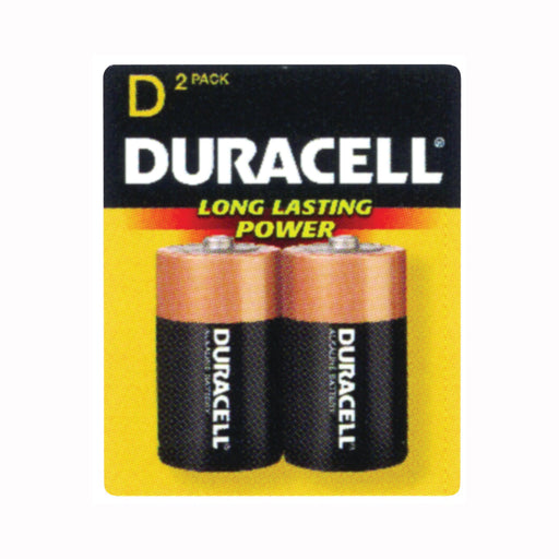 Duracell Duracell Batteries MN-1300B2 Alkaline Battery, CopperTop Batteries Black