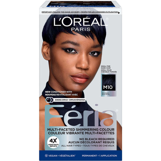 0 L'Oreal Paris Feria Hyper Platinum Advanced Lightening System Hair Bleach Hair Color Light Gray Default Title