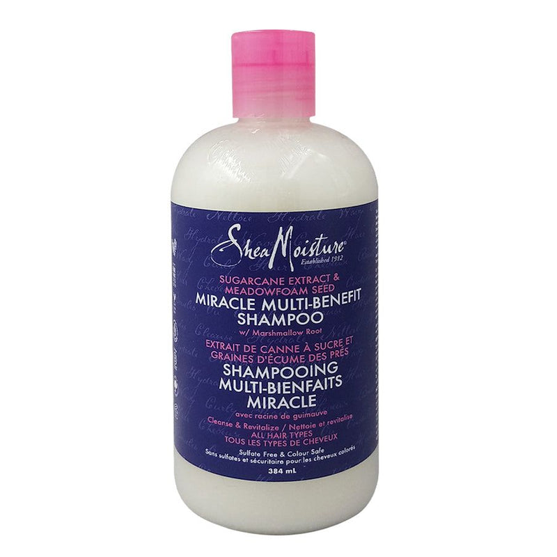 SheaMoisture SheaMoisture Sugarcane Extract And Meadowfoam Silicone Free Shampoo Shampoo White Smoke