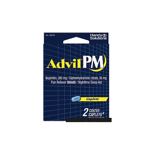 Handy Solutions Handy Solutions Advil Pm - Caplets Health & Beauty Midnight Blue