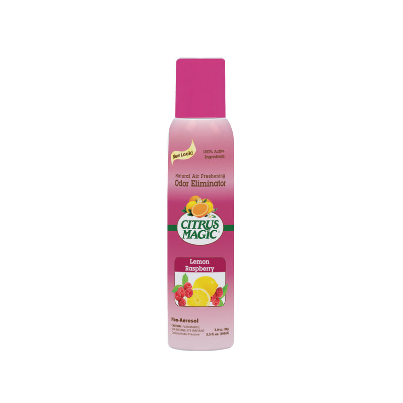 Citrus Magic Citrus Magic Lemonberry Natural Odor Eliminating Air Freshener Spray, 3-Ounce Lemon Raspberry - 3 Ounce Air Fresheners White Smoke