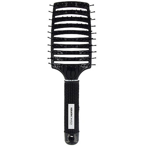 Keratin Complex Keratin Complex Curved Vent Brush - # Black Combs & Brushes White Smoke