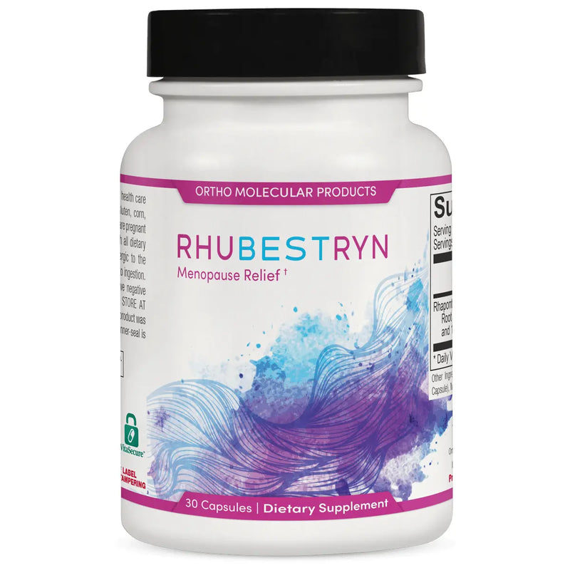 Rhubestryn Rhubestryn Menopause Symptom Relief - 30 Capsules Menopause Symptom Relief Light Gray