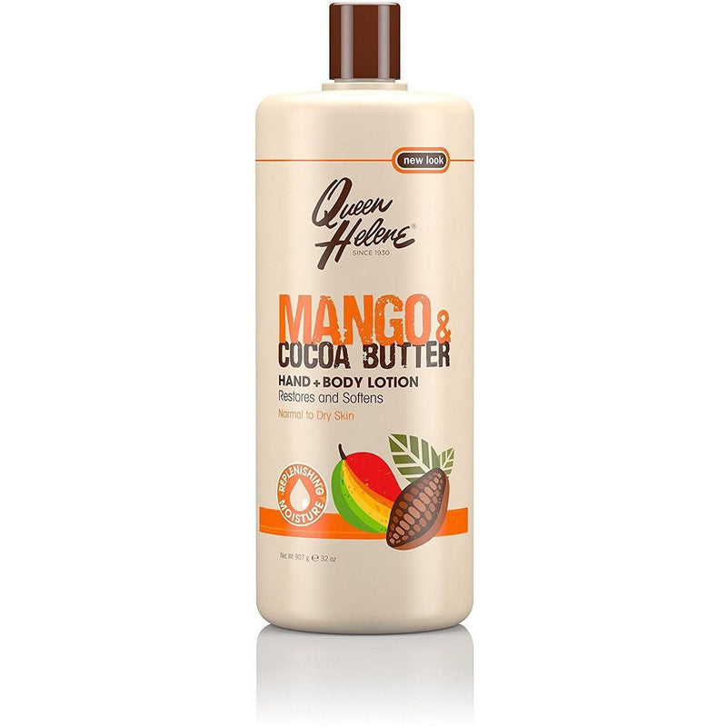 Queen Helene Queen Helene Hand And Body Lotion, Mango & Cocoa Butter Lotion & Moisturizer Light Gray