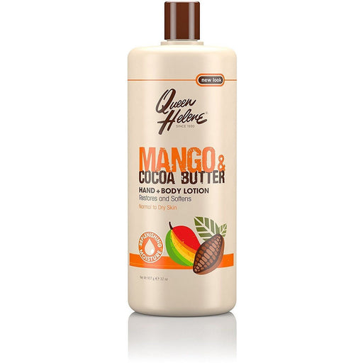 Queen Helene Queen Helene Hand And Body Lotion, Mango & Cocoa Butter Lotion & Moisturizer Light Gray