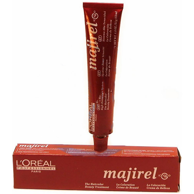 0 Loreal Professionnel Paris Majirel Original 4.26/4VR Brown Red Iridescent Ionene G Incell Permanent Hair Color 1.7 Ounce 50 Milliliters Hair Color White Smoke