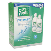 Opti-Free Opti-Free Multi Purpose Disinfection Solution, Puremoist, Twin Pack Personal Care White Smoke