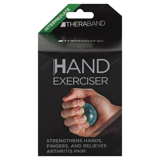TheraBand TheraBand Hand Exerciser Ball Medium, Intermediate Hand Exercisers Dark Slate Gray