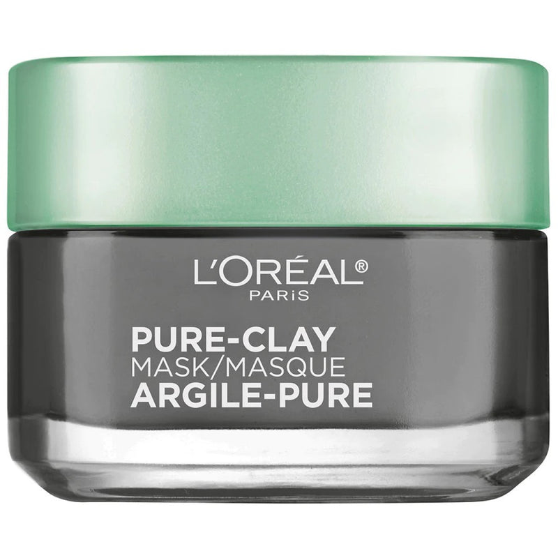 L'Oreal Paris L'Oreal Paris Skin Care Pure Clay Mask Detox & Brighten 1.7 Oz Masks Dim Gray