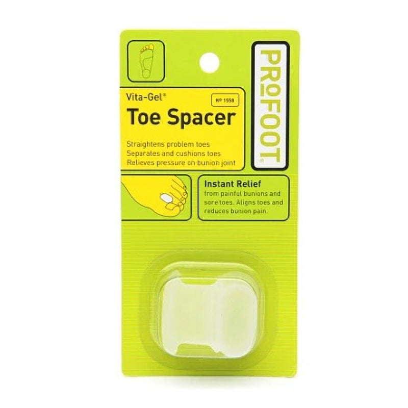 Profoot Profoot Care Vita-Gel Toe Spacer Toe Spacers Green Yellow