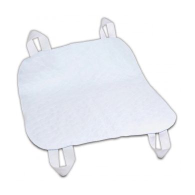 Essential Medical Essential Medical Underpad, Quik Sorb Reusable w/Straps 35 X 34 (34x35) Beds & Accessories White Smoke