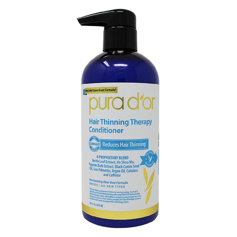 Pura D'or Pura D'or Hair Thinning Therapy Conditioner - 16 Fl Oz Conditioners White Smoke