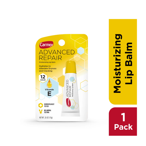 Carmex Carmex Advanced Repair Moisturizing Lip Moisturizer With Vitamin E Lotion & Moisturizer White Smoke