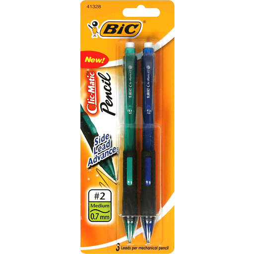 Bic Bic Salon Mechanical Pencil, No. 2, 0.7 Mm Mechanical Pencils Orange