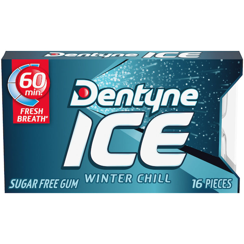 Dentyne Dentyne Ice Winter Chill Sugar Free Gum 9ct Box Candy & Chocolate White Smoke