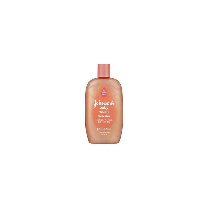 Johnson's Johnson's No More Tears Baby Wash, Honey Apple Baby & Toddler White Smoke