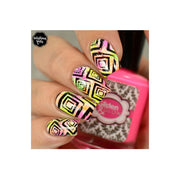 UberChic Beauty Collection 27 Stamping Plate Rosy Brown