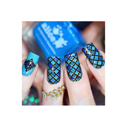 UberChic Beauty Moroccan Beauty Stamping Plate Dark Slate Gray