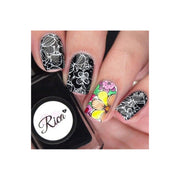 UberChic Beauty Collection 09 Stamping Plate Rosy Brown
