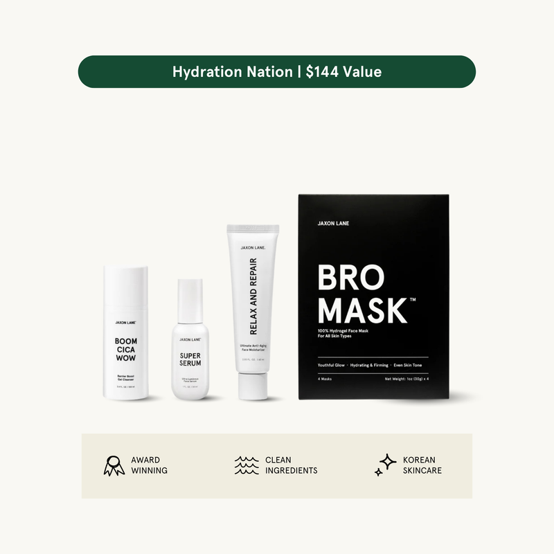 JAXON LANE Hydration Nation - 24/7 Hydrating Skincare Set White Smoke