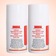 gymsegbë Habaek Sun Protection Face Moisturizer SPF50 | Peptides | Niacinamide SPF50 Anti-Aging Facial Misty Rose 2 Bottles Save $1.99