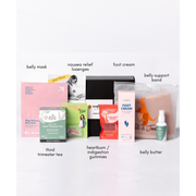 Sunflower Motherhood Pregnancy Box Baby Gift Set White Smoke