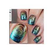 UberChic Beauty Collection 02 Stamping Plate Rosy Brown