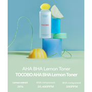 AsiaBeautyMall TOCOBO AHA BHA Lemon Facial Toner Toner Lotion Gray
