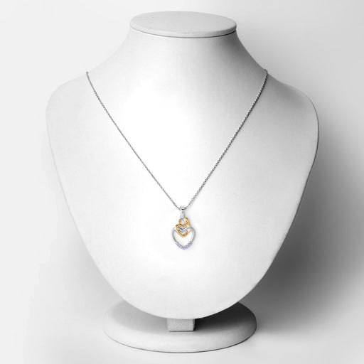 Bids.com 0.14 Carat Genuine Tanzanite .925 Sterling Silver Pendant Pendants White Smoke size 18.00