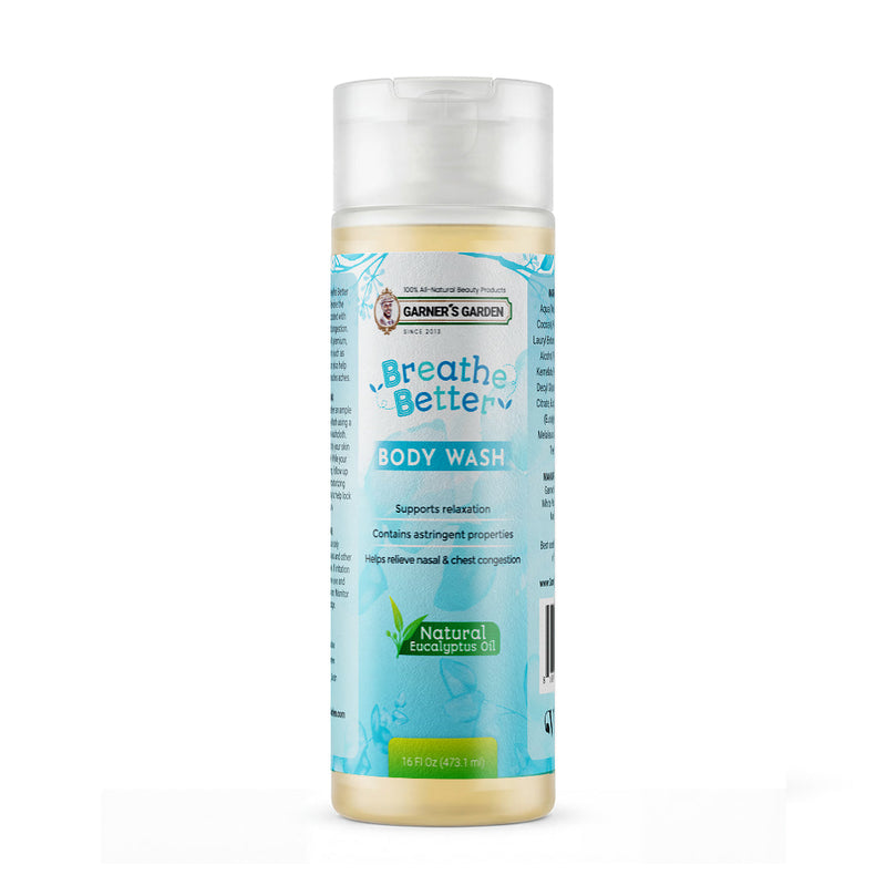 Garner's Garden Breathe Better Body Wash Body Care Lavender Breathe Better Body Wash 16oz (Recommended)
