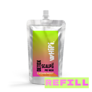 Whipi Co Detox – Crown Whip Scalp Pre-Wash White Smoke 4 oz,1 oz,4 oz Bag Refill