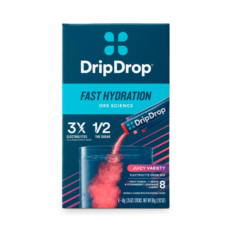 DripDrop DripDrop Fast Hydration Sticks Variety Pack Beverages Dark Slate Gray