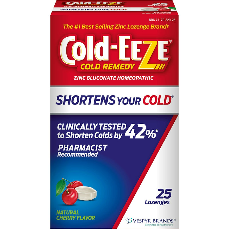 Cold-Eeze Cold-Eeze Remedy, Sugar Free, Natural Cherry Flavor, Lozenges Medicine & Drugs White Smoke