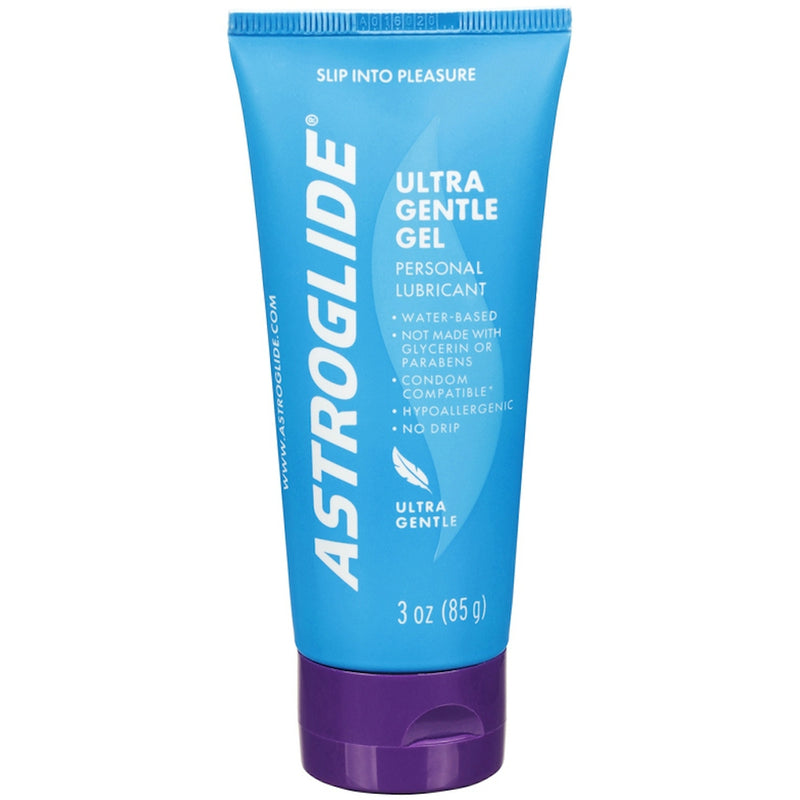 Astroglide Astroglide Ultra Gentle Gel Personal Lubricant for Sensitive Skin, 3 oz Personal Lubricants White Smoke