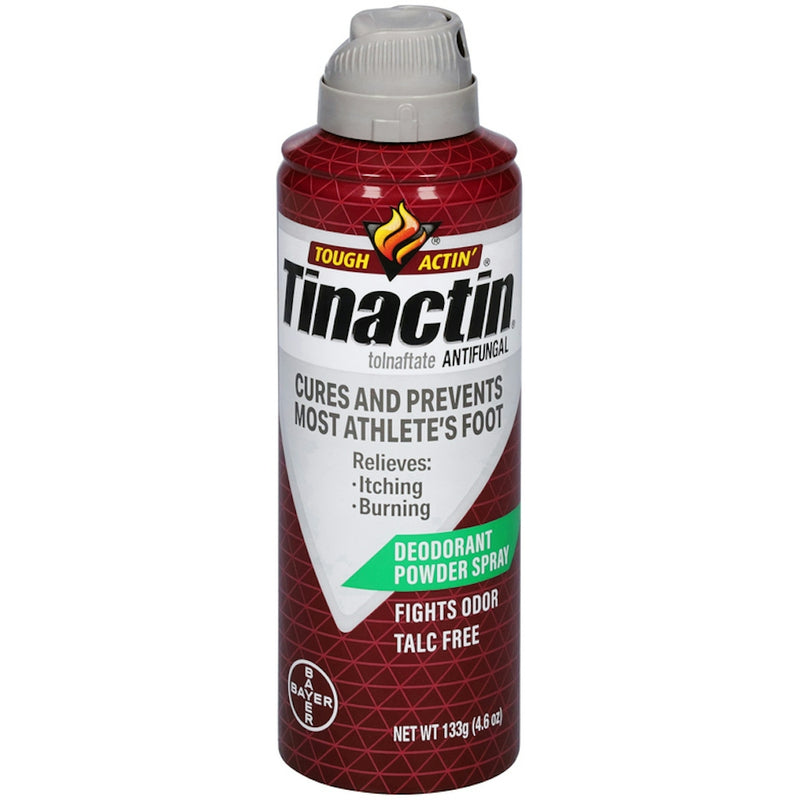 Tinactin Tinactin Deodorant Powder Spray, Talc Free, Antifungal Foot Care White Smoke