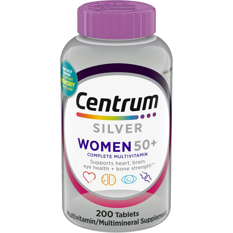 Centrum Centrum® Silver® Women 50+ Multivitamin / Multimineral Supplement Vitamins & Supplements White Smoke