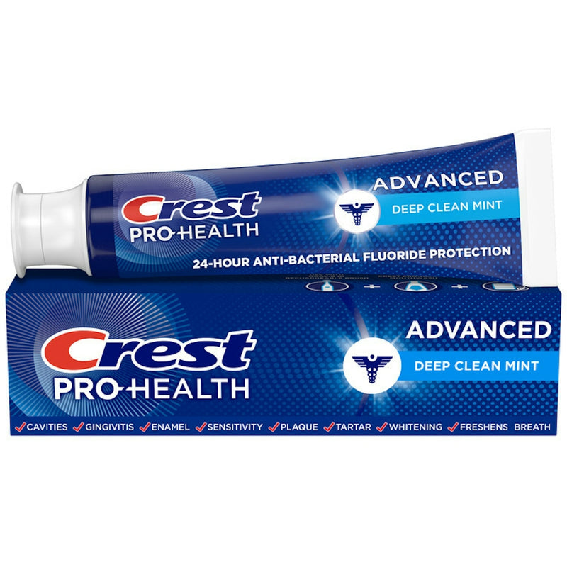 Crest Crest Advanced Fluoride Deep Clean Mint Toothpaste 5.1 Oz Toothpaste White Smoke