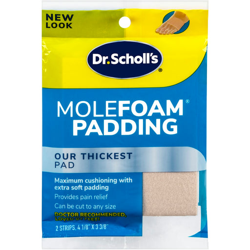 Dr. Scholl's Dr. Scholl's Molefoam Padding 2Ea Personal Care Dark Cyan