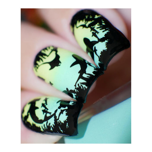 UberChic Beauty Seas The Day Stamping Plate Gray
