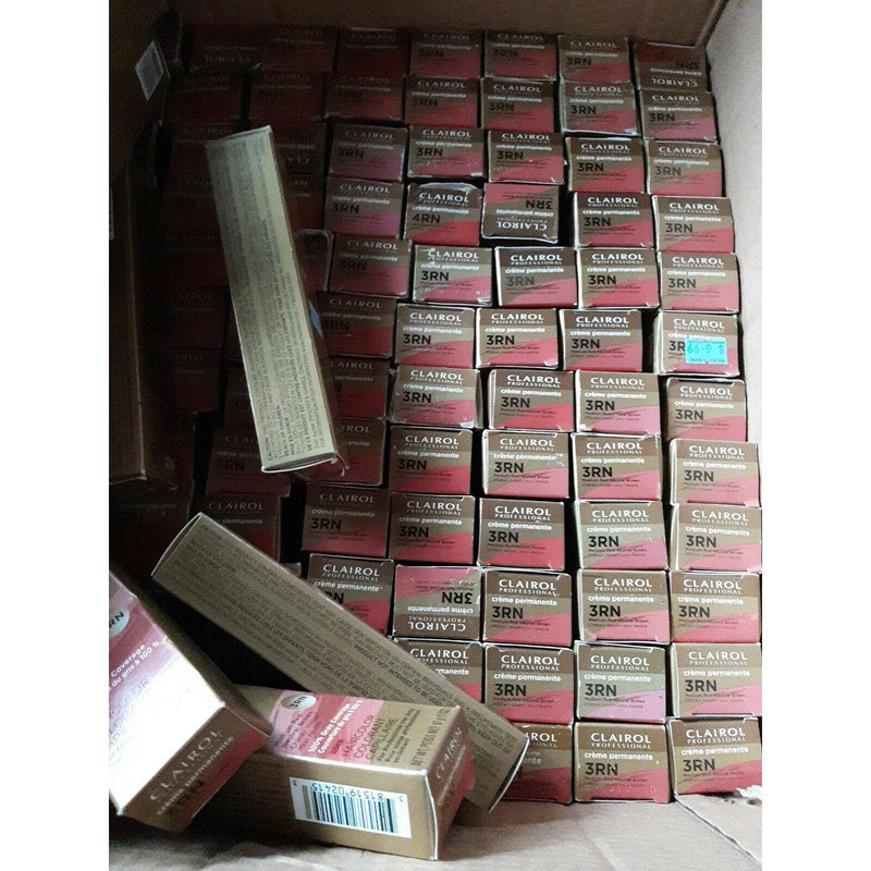 Clairol Clairol Professional Premium Creme Permanente 3RN Medium Red-Neutral Brown 2 Oz Hair Color Black
